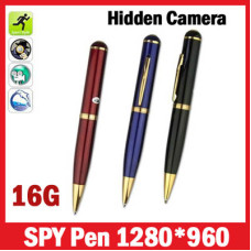 PANSIM Spy Hidden Pen Camera with Good Genuine Quality inbuilt 16 GB Memory
